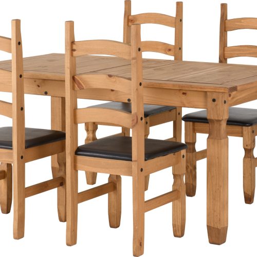 Corona Extending Dining Set(4 Chairs)