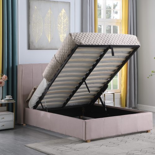 Amelia Plus 4'6" Storage Bed incl Mattress