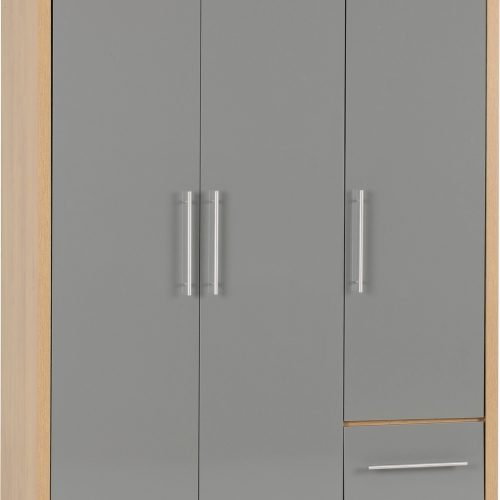 Seville 3 Door 2 Drawer Wardrobe