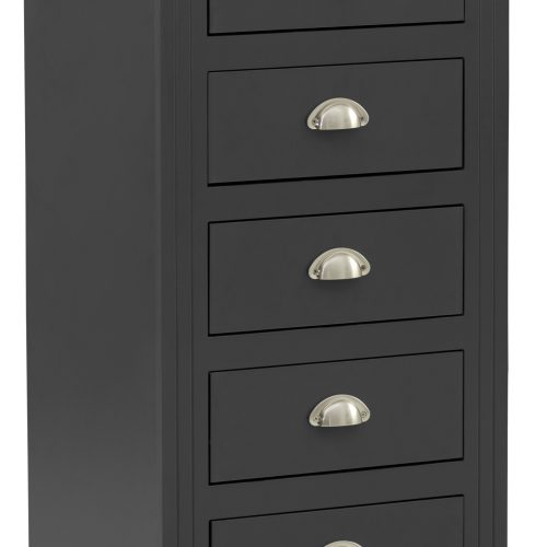 Toledo 5 Drawer Narrow Chest